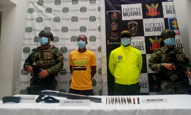 Capturamos dos presuntos integrantes del 'clan del golfo'