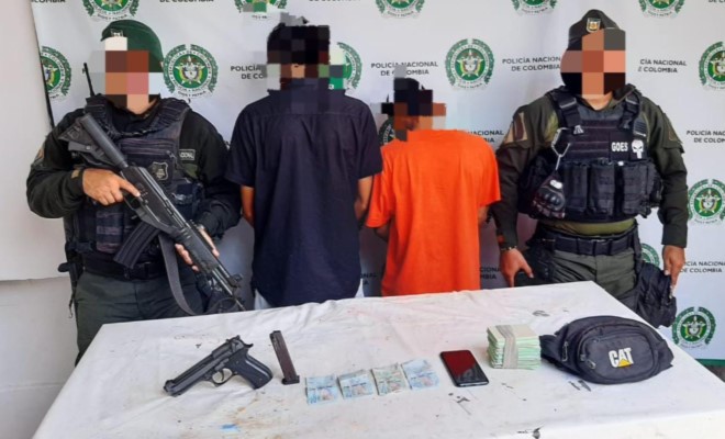 aprehendidos en las instalaciones de la URI