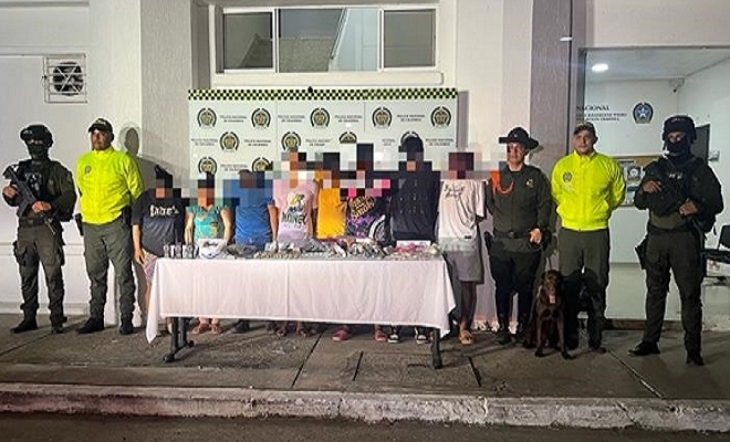 captura a alias ‘Pupo’ y 7 integrantes más del  grupo de delincuencia común organizada los de la ‘M’