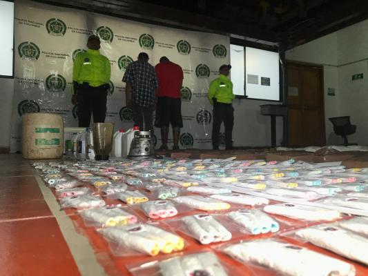 Capturamos a dos hombres con grandes cantidades de estupefacientes