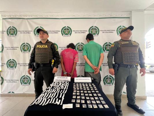 Capturados con estupefacientes 