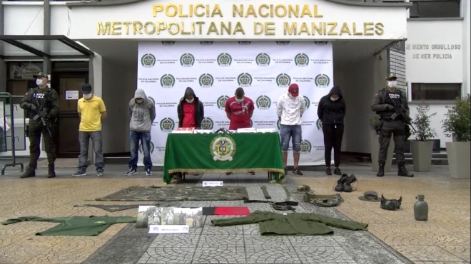 Unidades del Gaula capturaron a seis personas, gracias al trabajo articulado con la fiscalía general de la nación