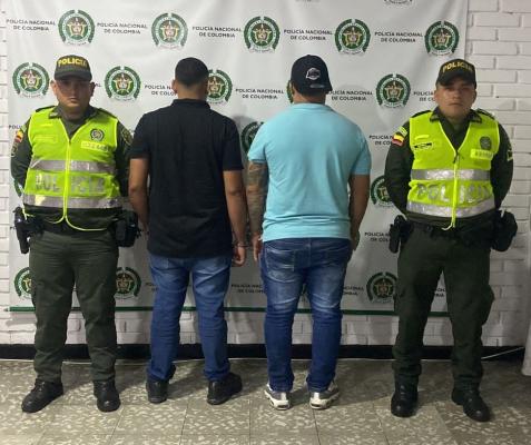 Capturados por hurto 