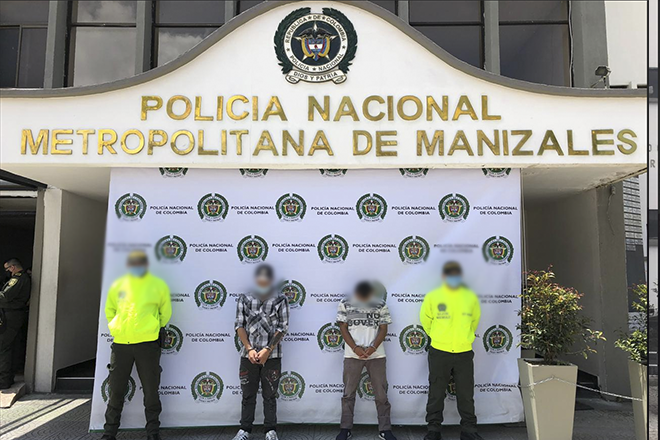 mediante orden judicial capturamos a “Milton”  y “José” por hurto calificado y agravado