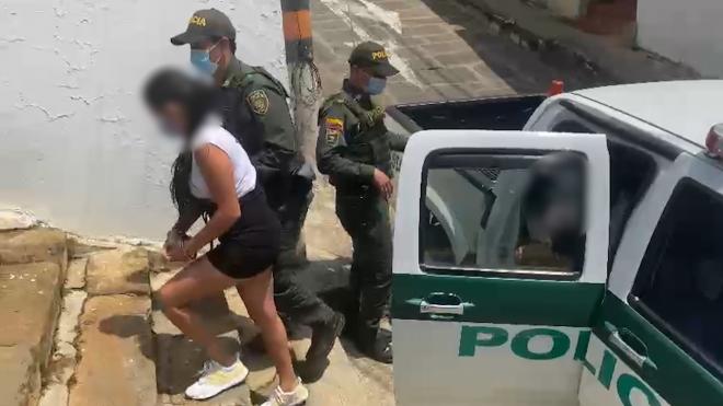 Capturada una pareja en flagrancia cuando hurtaban artículos   