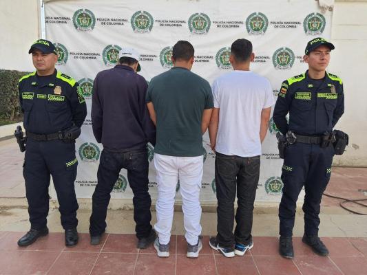 Capturamos a 6 personas por hurto a establecimientos comerciales