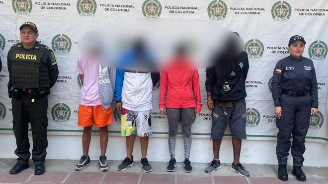 Capturados por orden judicial.