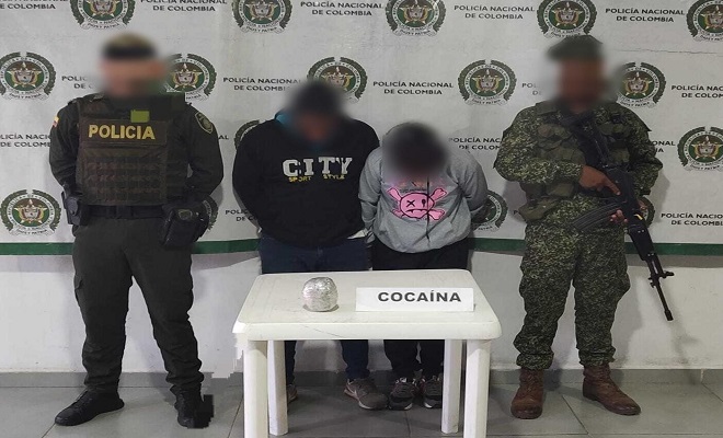 Policía evita a distribución de 500 gramos de estupefacientes 