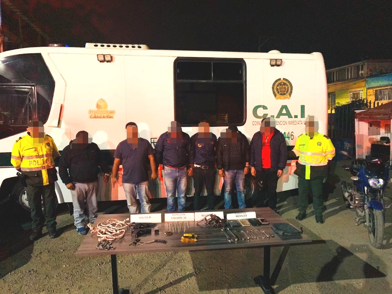 En Funza Capturamos "Los Comanches"