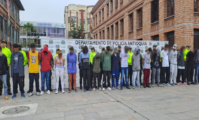 capturados en el carmen de viboral