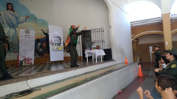 Carnavalores en instituto La Salle