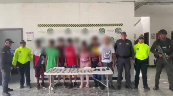 Cayeron ‘Los Chuncos’ dedicados al tráfico ilícito y comercialización de estupefacientes en pequeñas cantidades