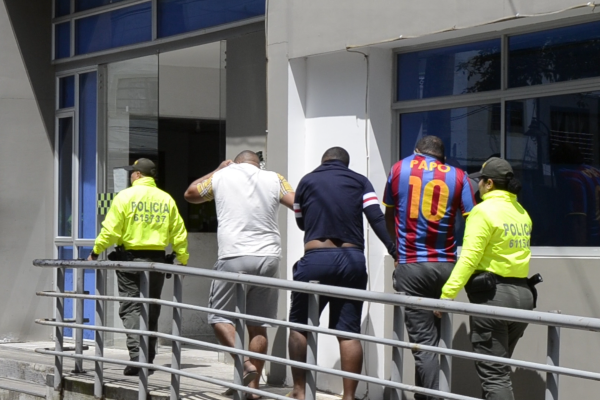 Capturados por delitos de hurto calificado y agravado