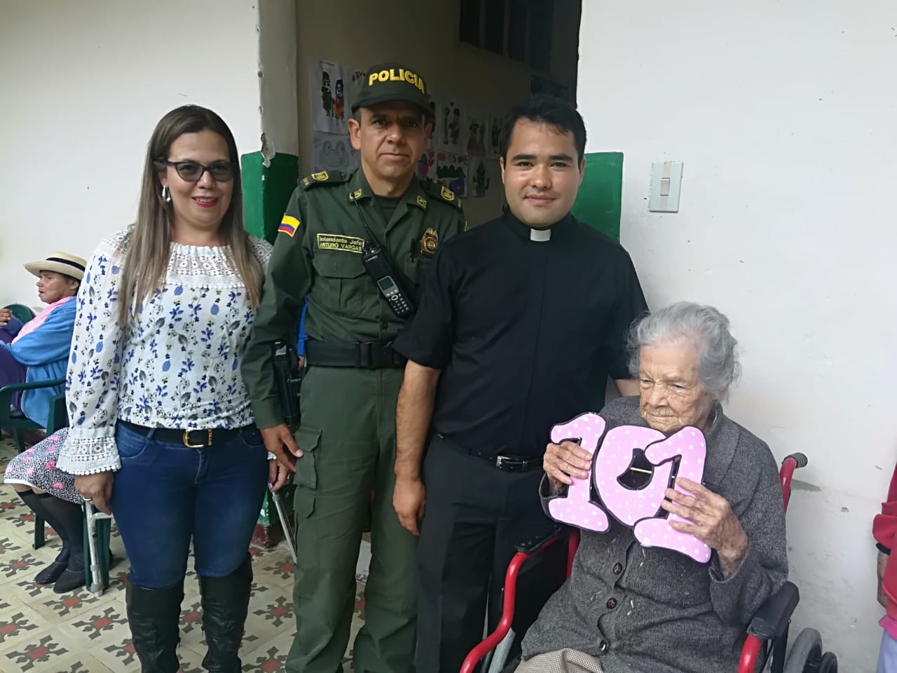 Celebramos los 101 años de la abuela Benedicta