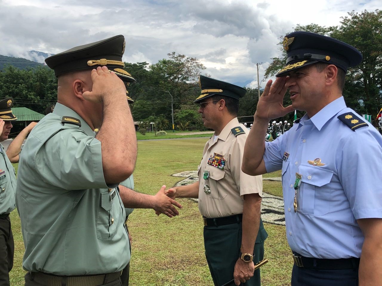 La Región de Policía N° 7, la Policía Metropolitana de Villavicencio, el Departamento de Policía Meta y la Escuela Eduardo Cuevas