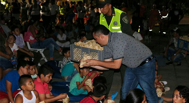 Con ‘Cine al parque’-la Policía Nacional-promueve la sana convivencia-de la infancia y la adolescencia-Meta