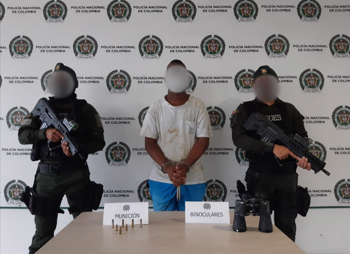 Continuamos con las acciones operativas contra el porte ilegal de armas de fuego