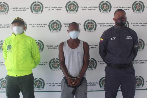 Capturado hombre mediante orden judicial por el delito de hurto calificado agravado