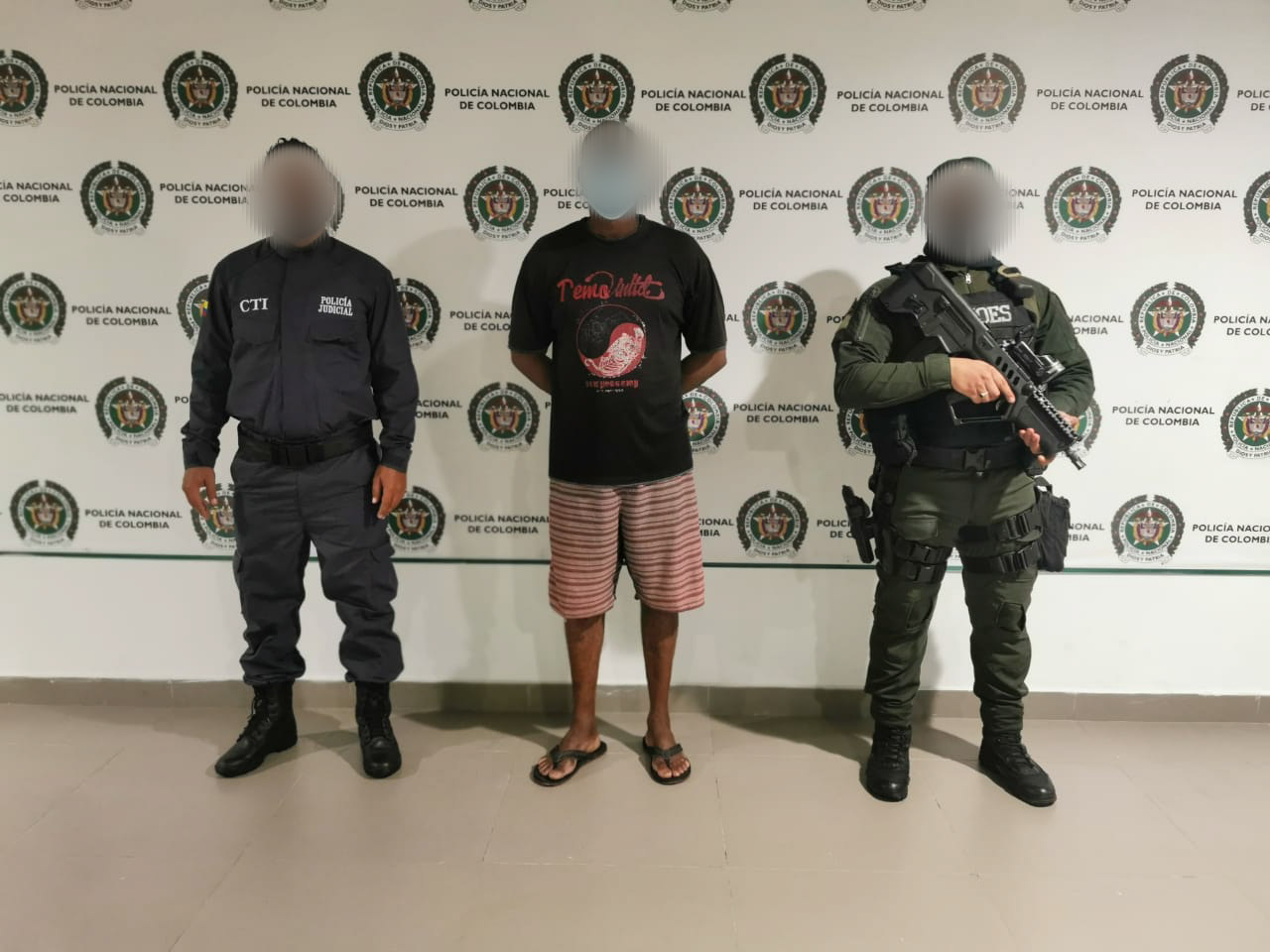 Capturado hombre mediante orden judicial por el delito de violencia intrafamiliar en concurso homogéneo sucesivo