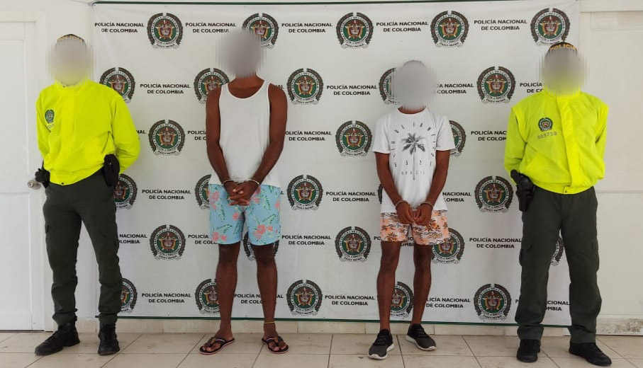 Capturados hombres de 21 y 22 años de edad por el delito de acceso carnal abusivo con menor de 14 años