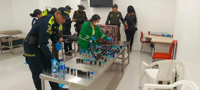 Persona capturada-elementos incautados