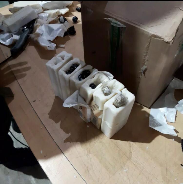 Incautamos sustancias alucinógenas con destino a la cárcel de Acacías-Meta