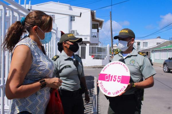 Estrategia mi barrio seguro la cual busca prevenir la comisión de delitos, en especial el hurto en todas sus modalidades.