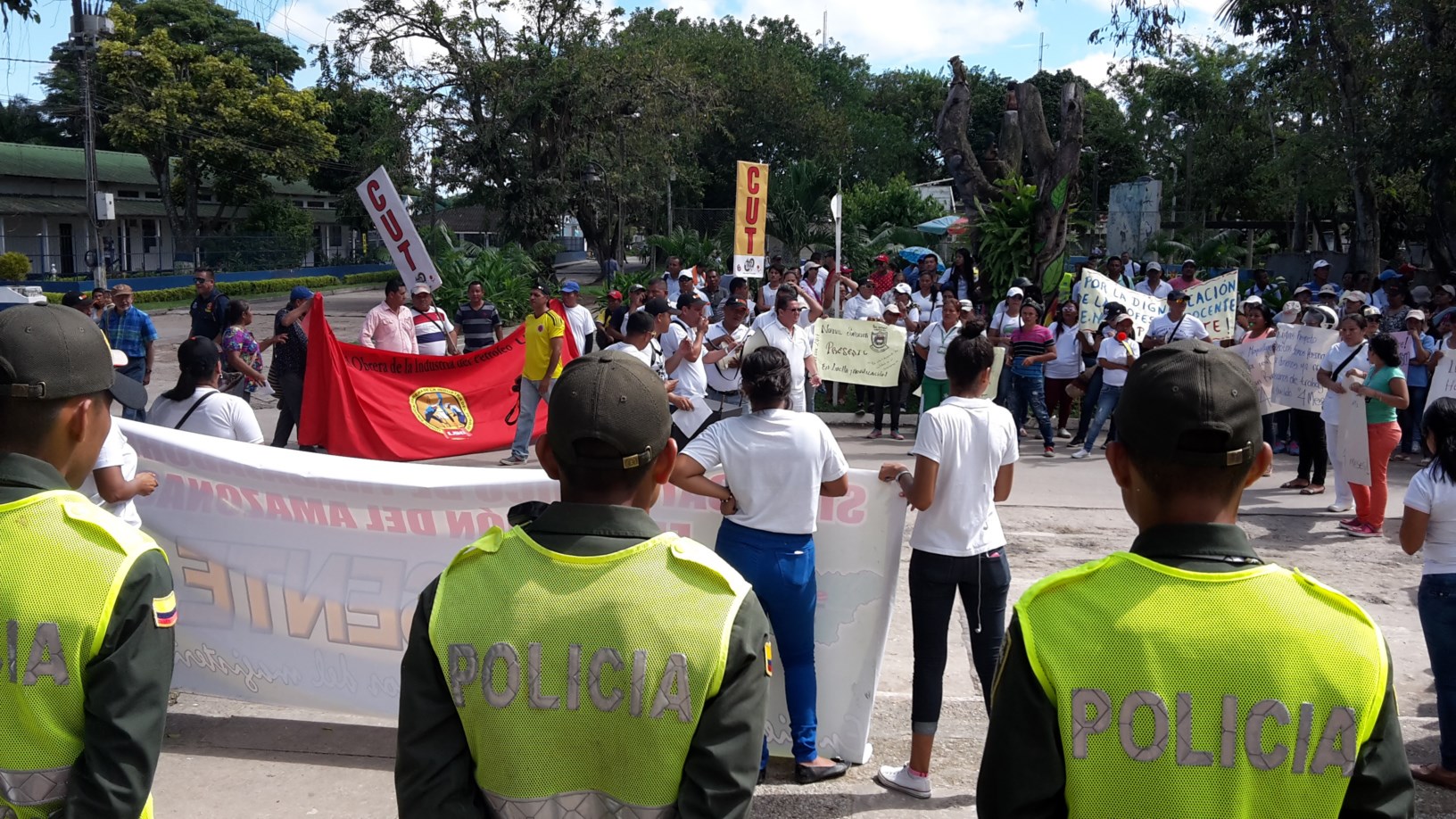 Las reuniones previas y el respeto de por los compromisos acordados, permitieron una jornada tranquila y en paz 