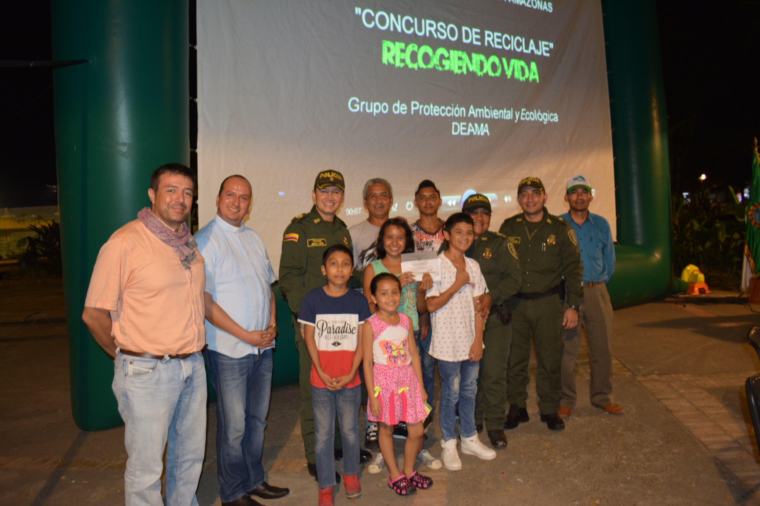 La meta era reciclar en 100 días la mayor cantidad en kilos de aluminio, embaces y tapas plásticas 