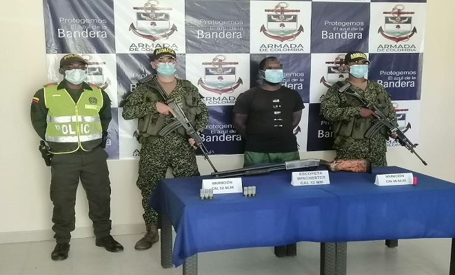 Continúan capturas por porte ilegal de armas de fuego