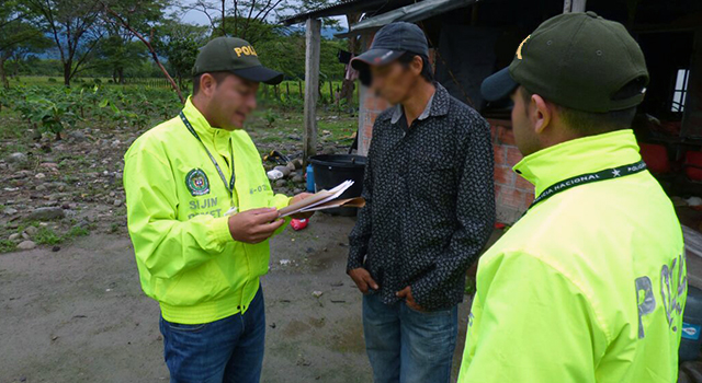 Efectivas labores de-la Policía Nacional-contra la violencia de género-en el Meta