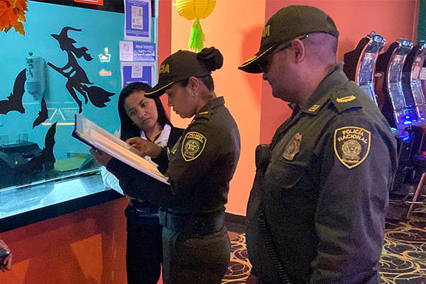 Actividades de registro y control 