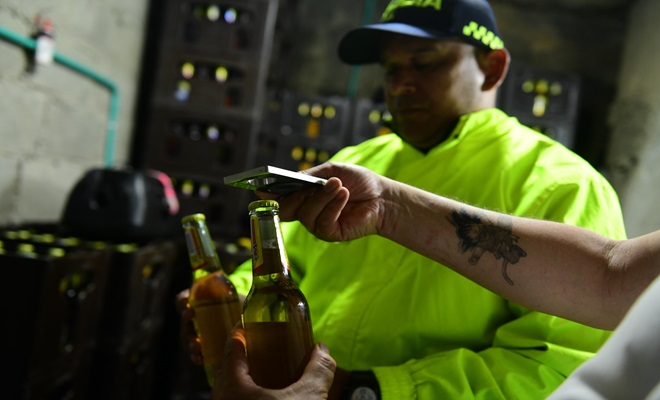 controles tecnicos a cerveza adulterada