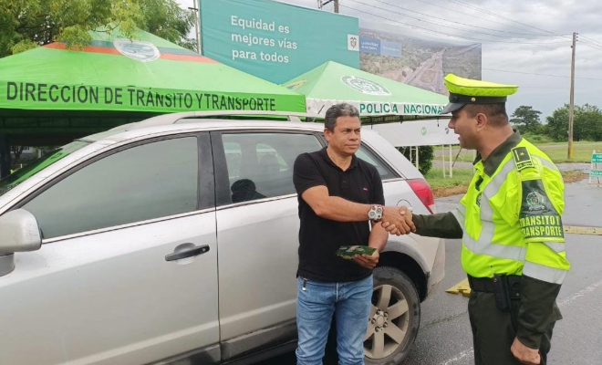 Cortesía policial