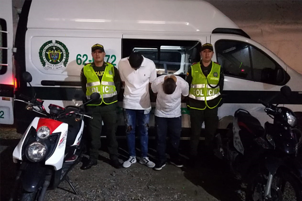 En el operativo dirigido por cámaras de seguridad cuatro sujetos fueron capturados