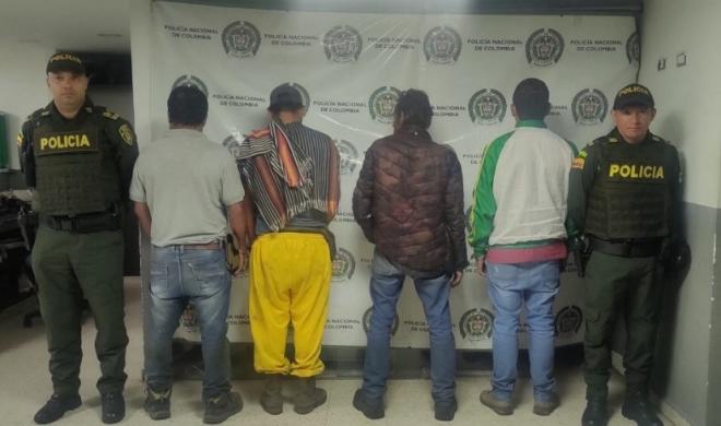 Cuatro capturados 