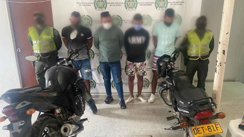 capturados por hurto-zona bananera-plan choque-contra el hurto-SIJIN-MNVCC-Magdalena