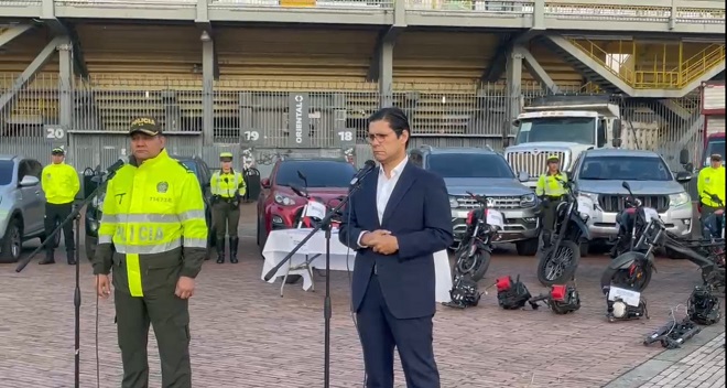 En compañia del secretario de seguridad, autoridades presentan resultados operativos 