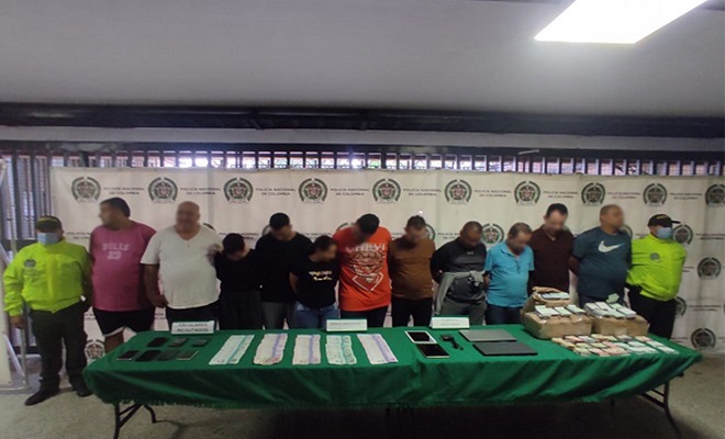 Desarticulada estructura delincuencial dedicada a la venta de chance ilegal