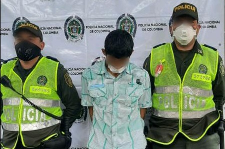 Capturamos un hombre que había hurtado un celular en el barrio Las Palmas