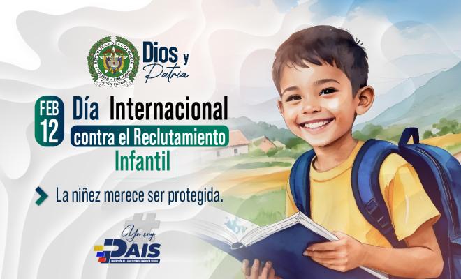 día contra el reclutamiento infantil