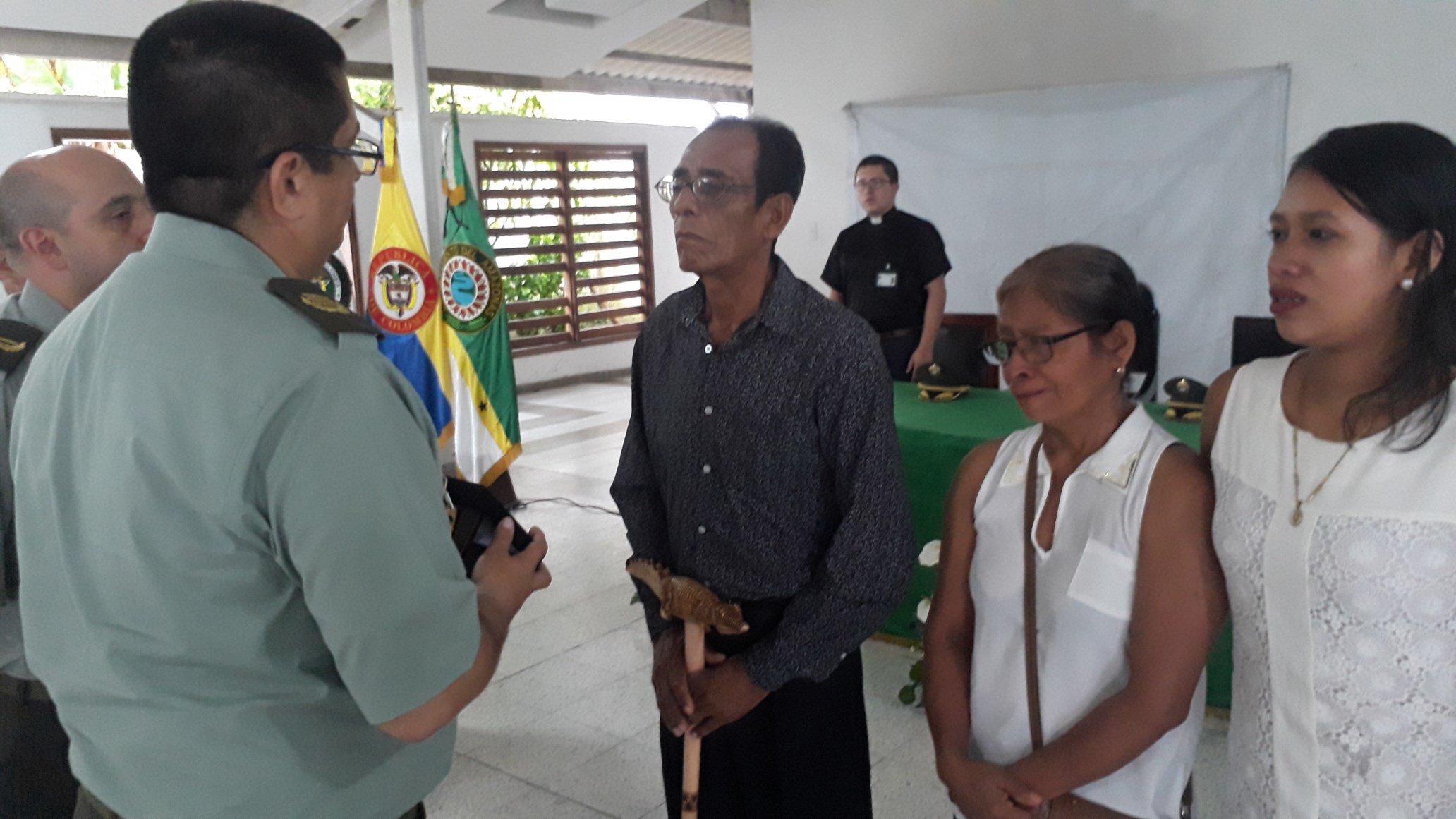acto solemne patrullero Arcentales