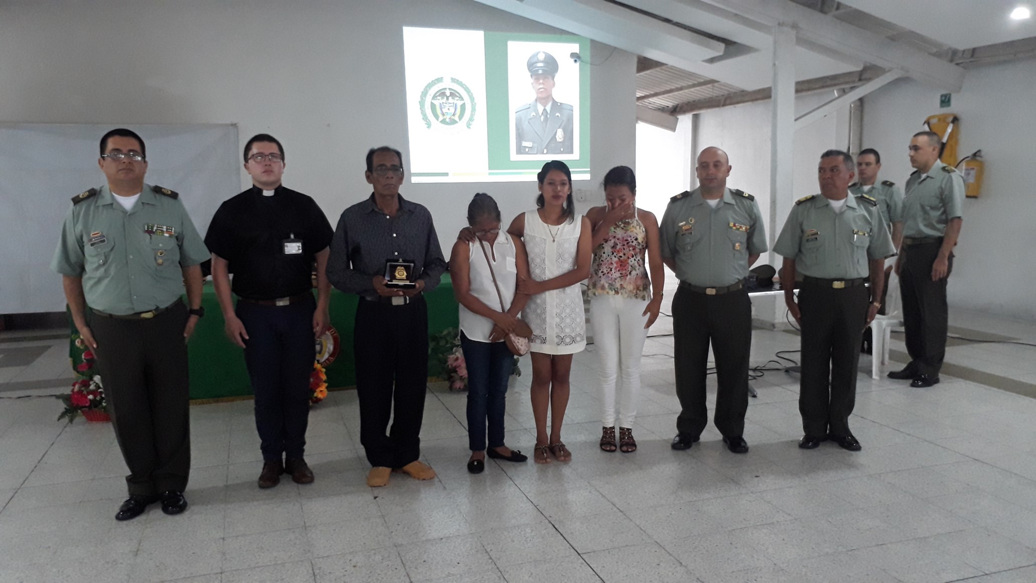acto solemne patrullero Arcentales