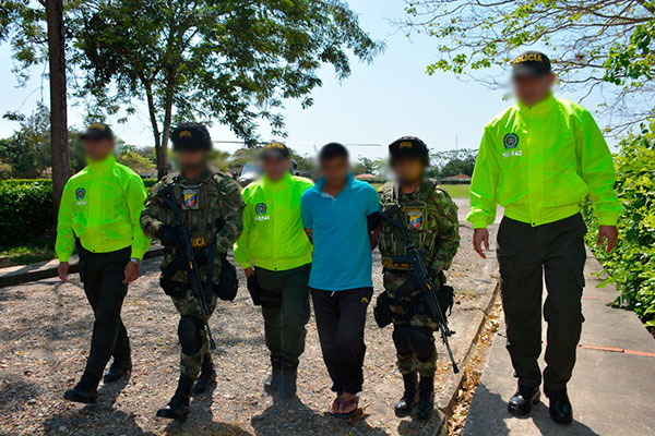 Capturado cabecilla militar del ELN en el departamento de Arauca
