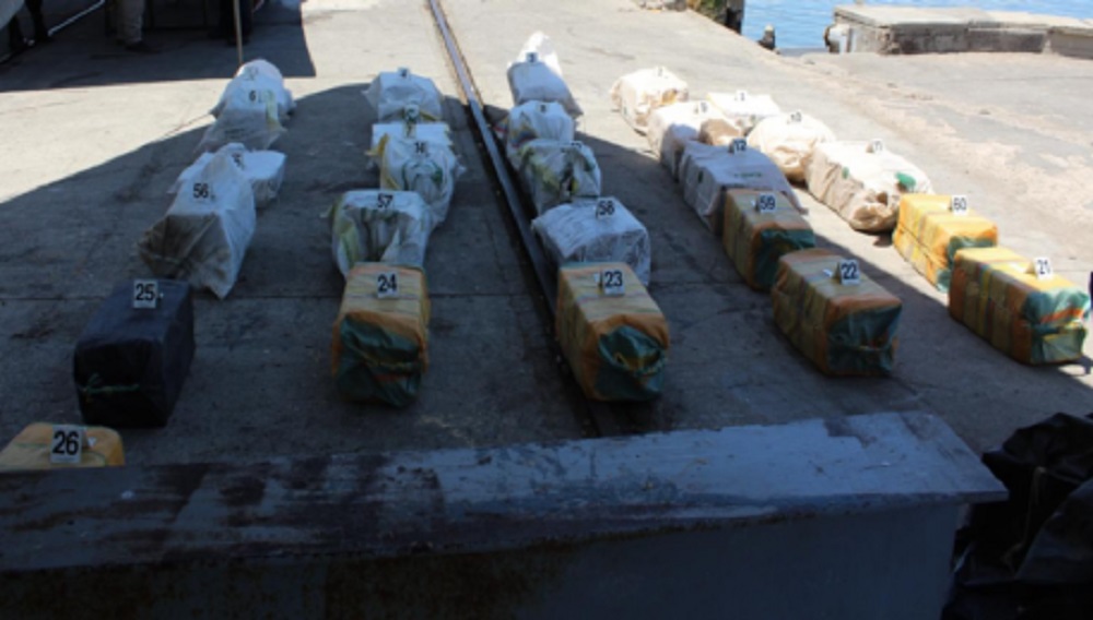 Incautamos más de una tonelada de cocaína en operaciones transnacionales conjuntas