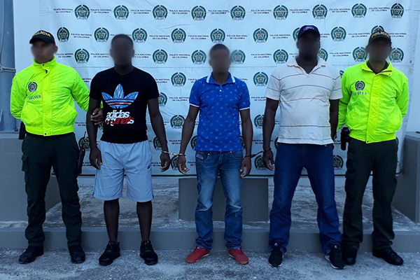 Golpe al crimen organizado en varios departamentos del país