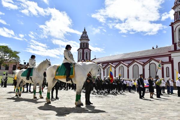 Celebración 20 julio Día de la Independencia Nacional.