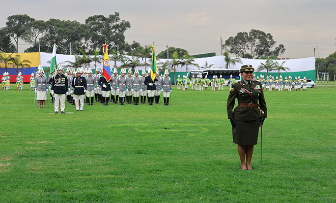 Ceremonia de transmisi&oacute;n de mando de la Escuela de Cadetes de Polic&iacute;a &ldquo;General Francisco de Paula Santander&rdquo;