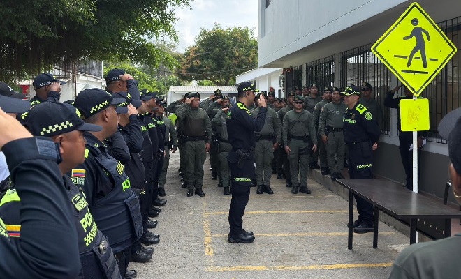 Policías en formación