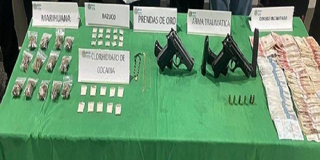 Elementos incautados 